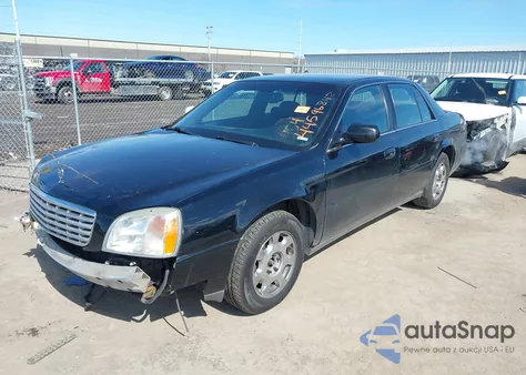 2002 Cadillac Deville Standard z USA, uszkodzony, nr VIN 1G6KD54YX2U225454